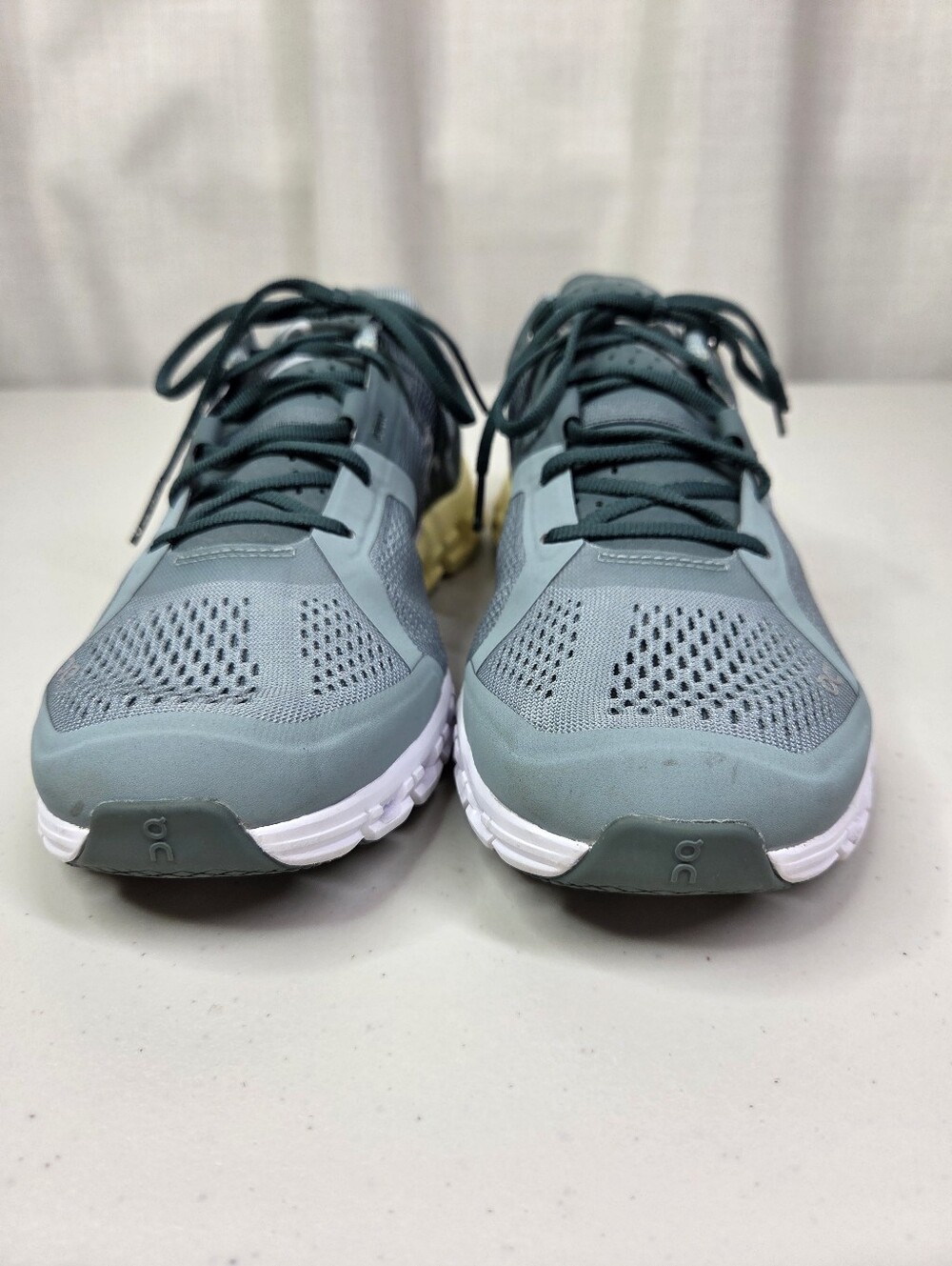 On Running Cloud Cloudflow Size 7.5 Sea/Limelight Helion Women's Shoes Sneakers - Picture 5 of 13